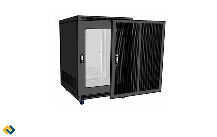 Tủ Rack 15U D600, Tủ mạng, tủ Rack 15U D600